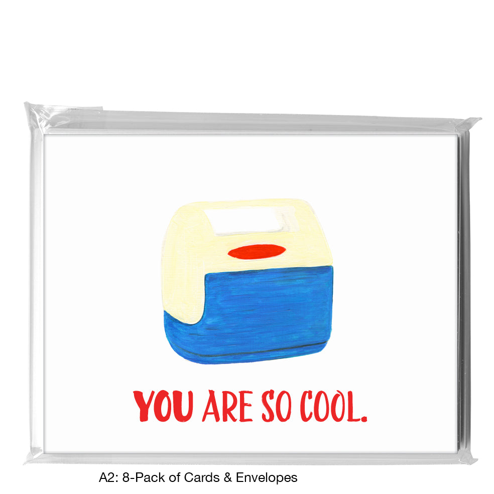 Cooler, Greeting Card (8044B), A2 8-Pack, printedcanvas.com