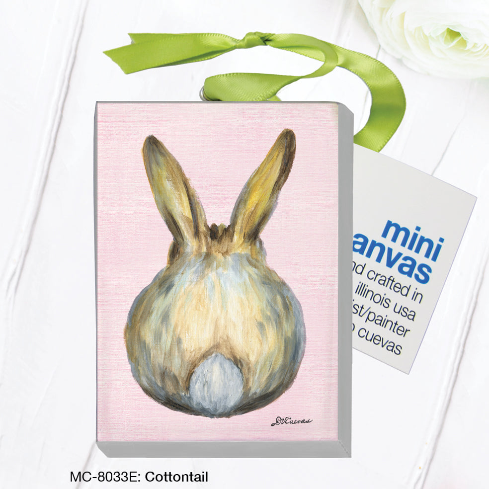 Cottontail, Mini Canvas (MC-8033E), Front, printedcanvas.com