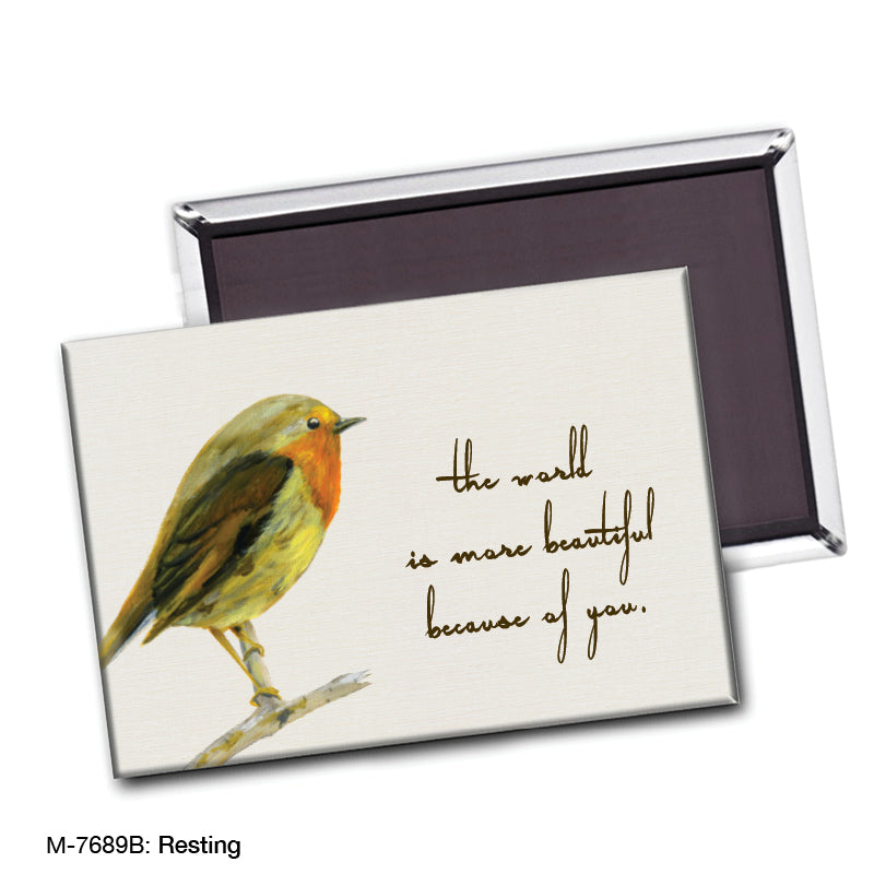 Resting, Magnet (M-7689B), front, printedcanvas.com