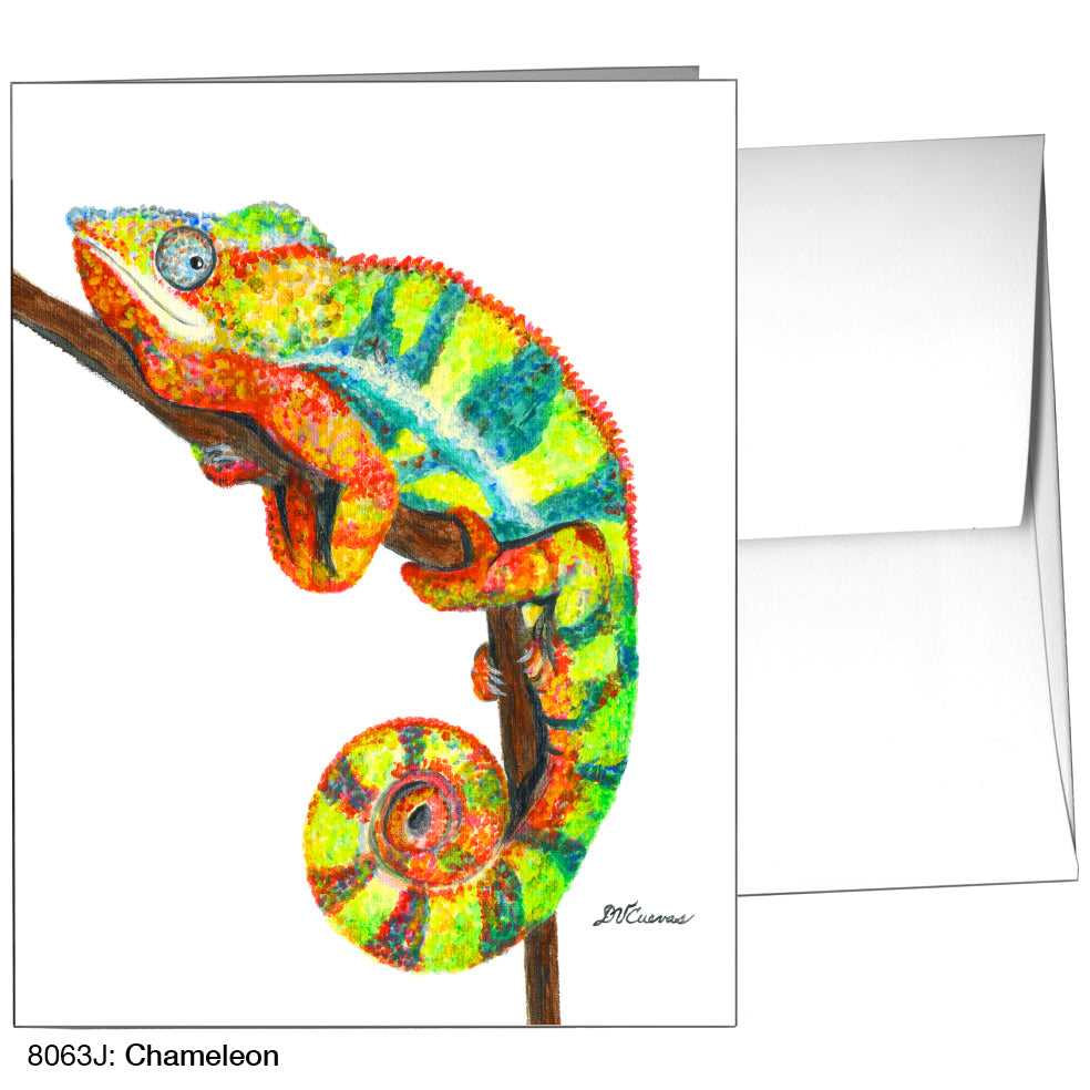 Chameleon, Greeting Card (8063J), A2, printedcanvas.com