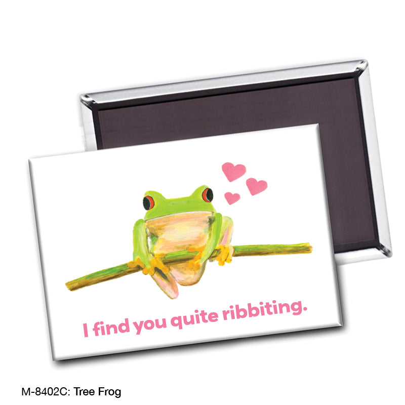 Tree Frog, Magnet (M-8402C), front, printedcanvas.com