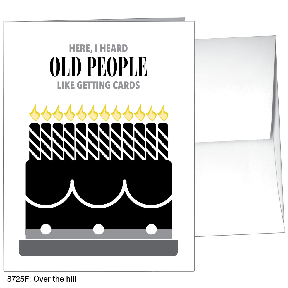 Over the hill, Greeting Card (8725F), A2, printedcanvas.com