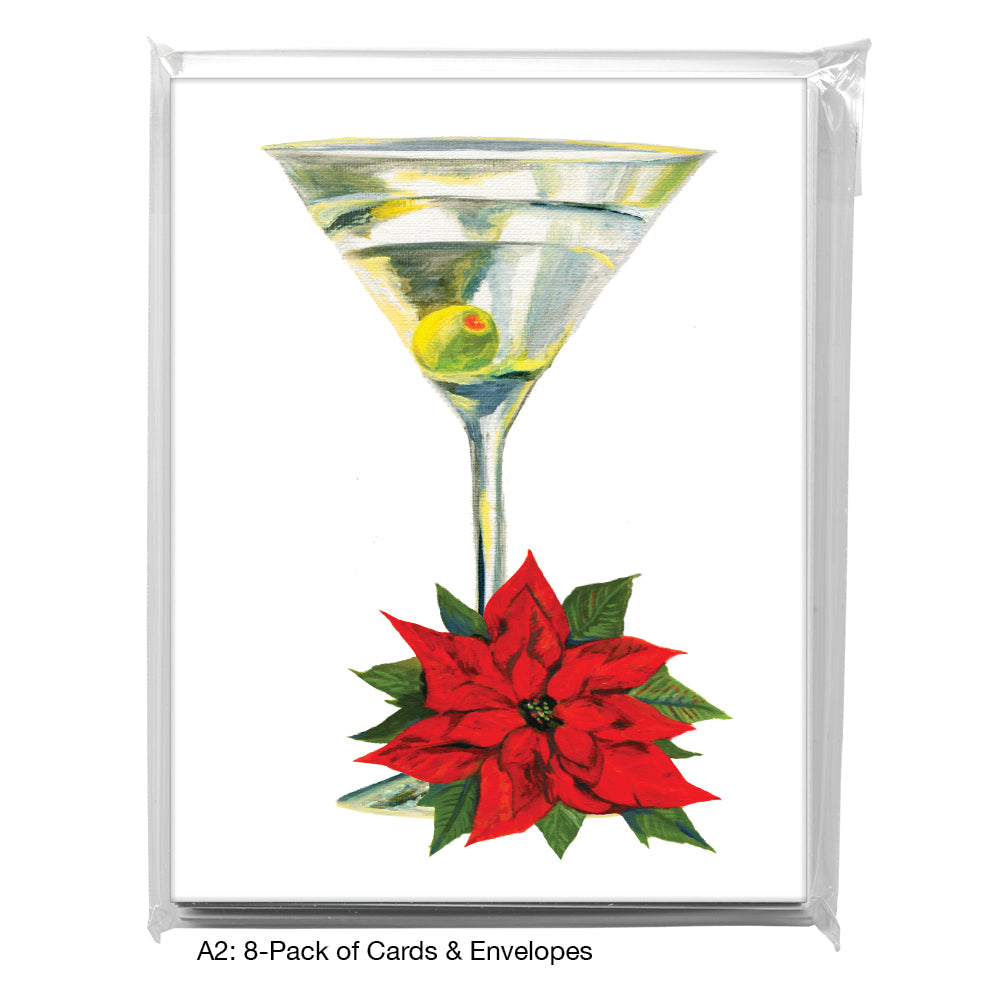 Martini, Greeting Card (7135ZB), A2 8-Pack, printedcanvas.com