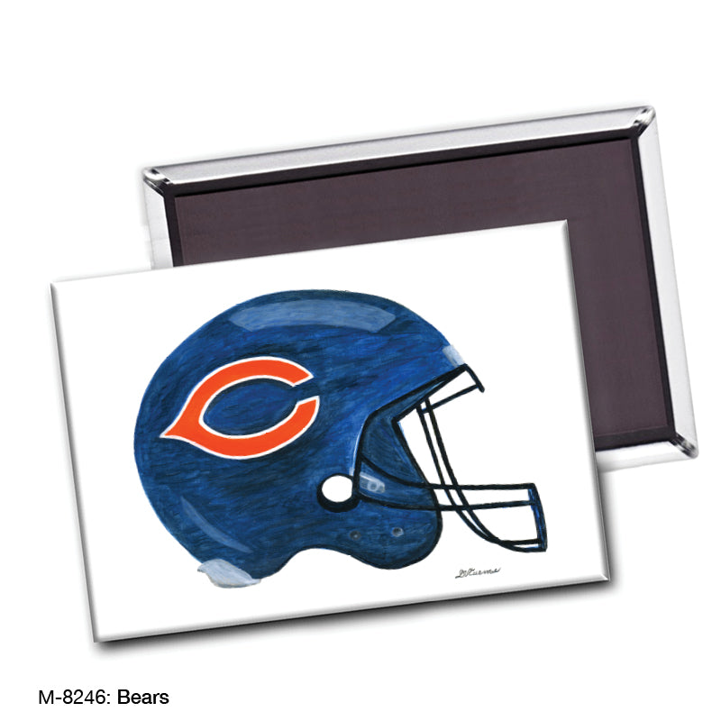Bears, Magnet (M-8246A), front, printedcanvas.com