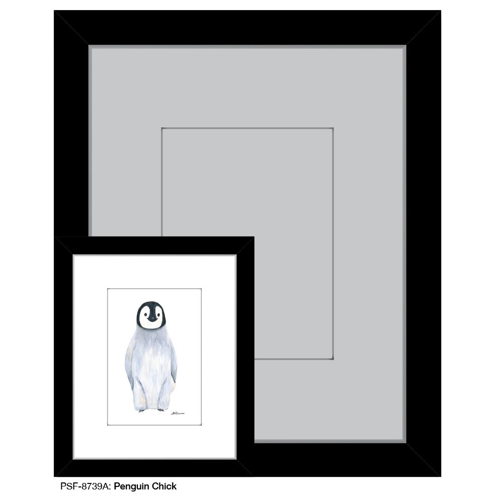 Penguin Chick, Print (#8739A) - Printed Canvas