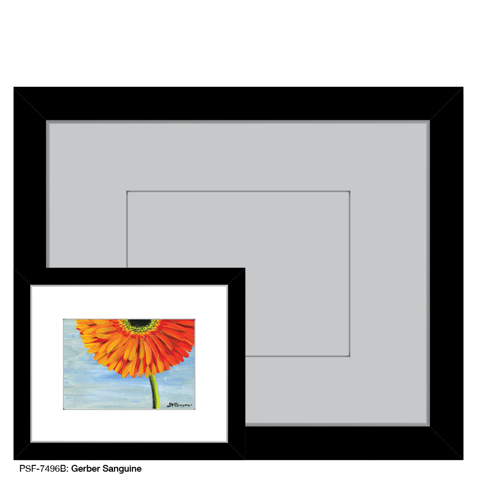 Gerber Sanguine, Print (#7496B) - Printed Canvas
