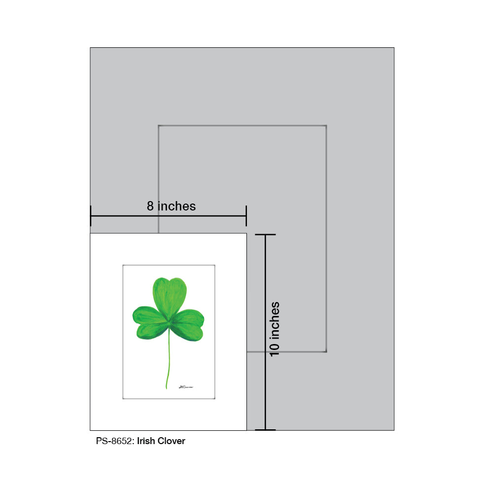 Irish Clover, Print (#8652) - Printed Canvas