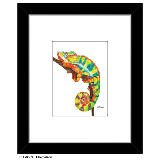 Chameleon, Print (#8063J), Print Matted, www.printedcanvas.com