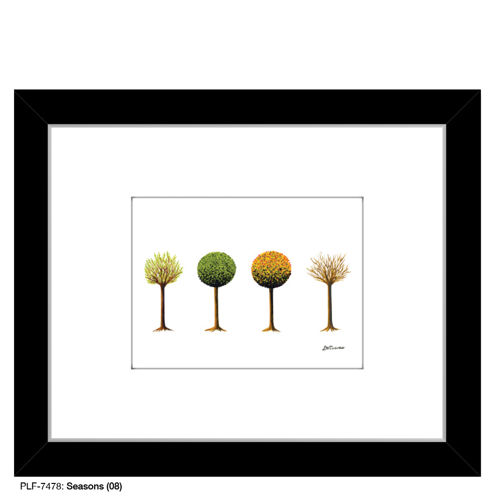 Seasons (08), Print (#7478) - Printed Canvas