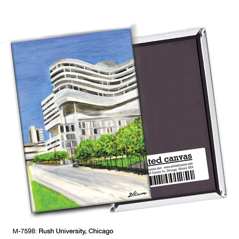 Rush University, Chicago, Magnet (M-7598A), blank, printedcanvas.com