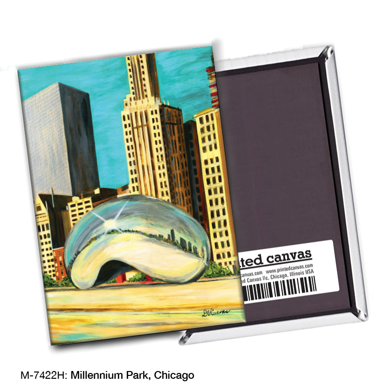 Millennium Park, Chicago, Magnet (M-7422H), blank, printedcanvas.com