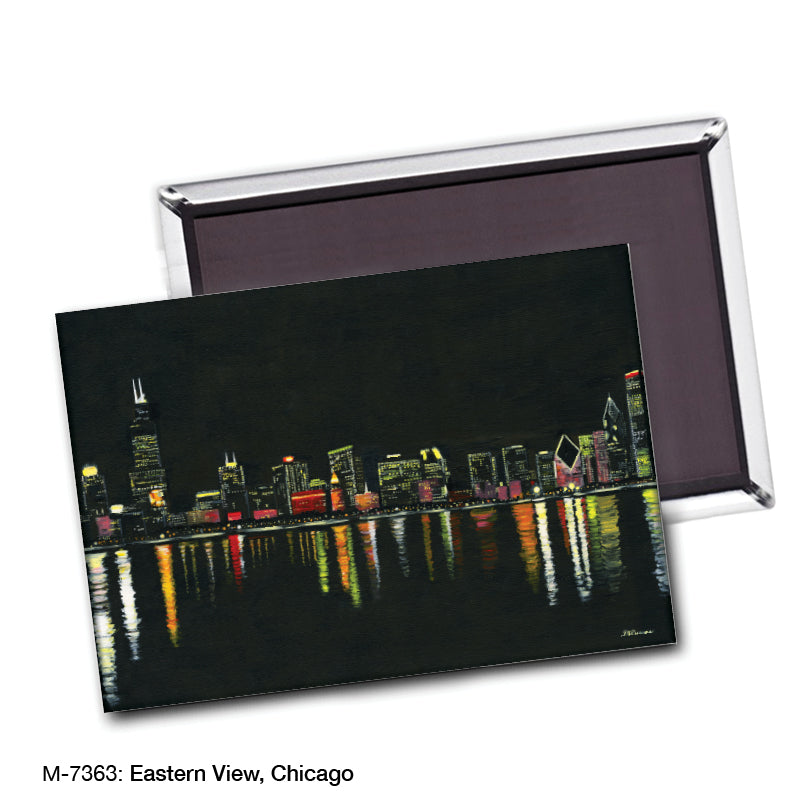 Eastern View, Chicago, Magnet (M-7363A), blank, printedcanvas.com