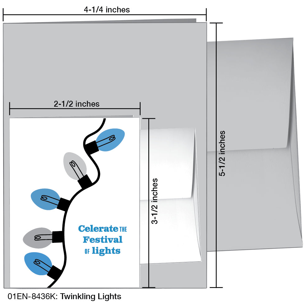 Twinkling Lights of Faith, Greeting Card (8757K), Enclosure, www.printedcanvas.com