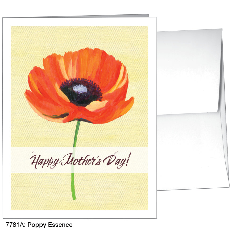 Poppy Essence, Greeting Card (7781A), A2, printedcanvas.com