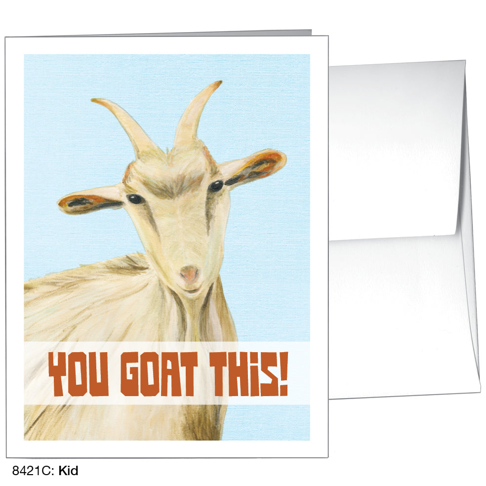 Kid, Greeting Card (8421C), A2, printedcanvas.com
