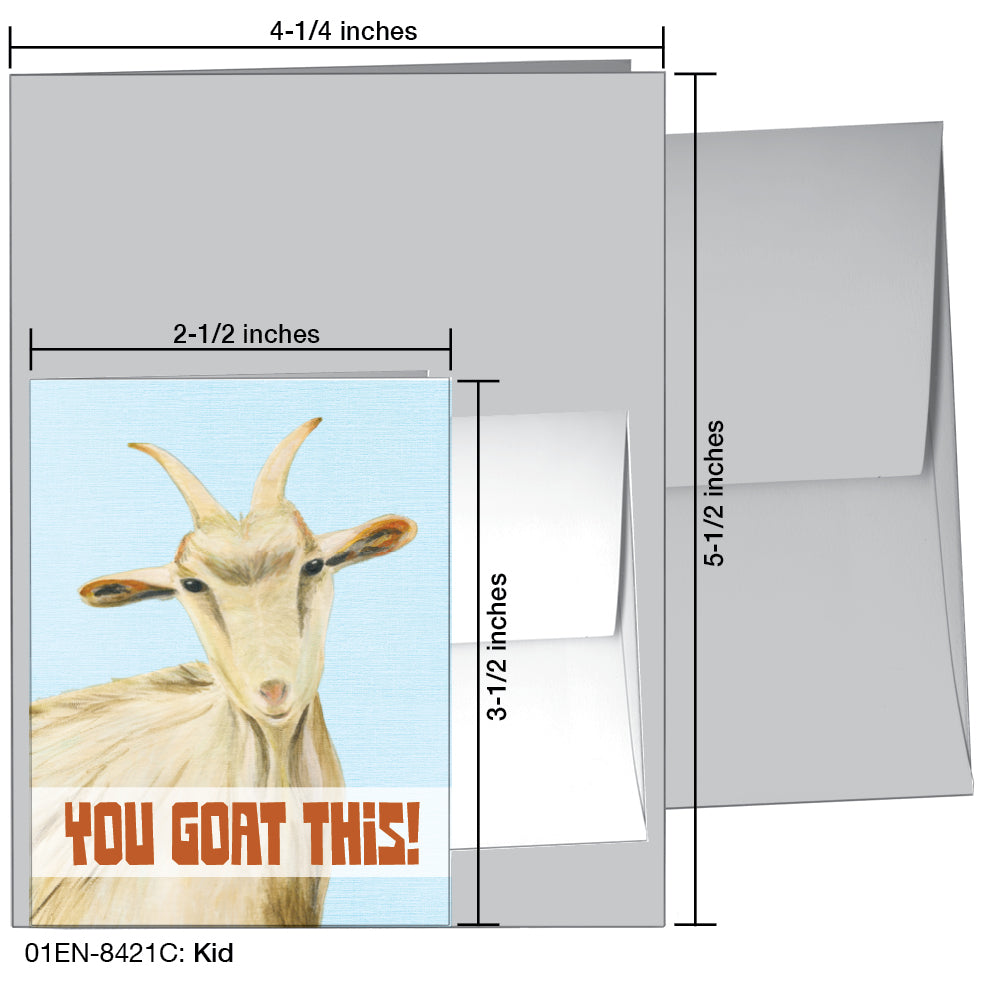 Kid, Greeting Card (8421C), Enclosure, printedcanvas.com