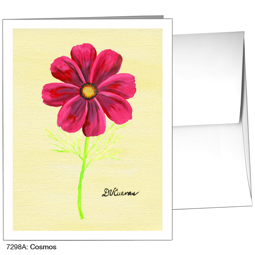 Cosmos, Greeting Card (7298A), A2 Card Front, www.printedcanvas.com