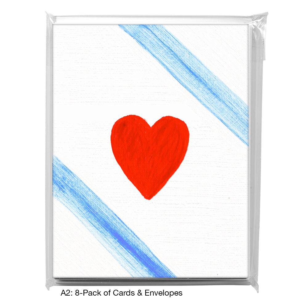 Flag of Chicago, Greeting Card (8736CA), A2 8-Pack, printedcanvas.com