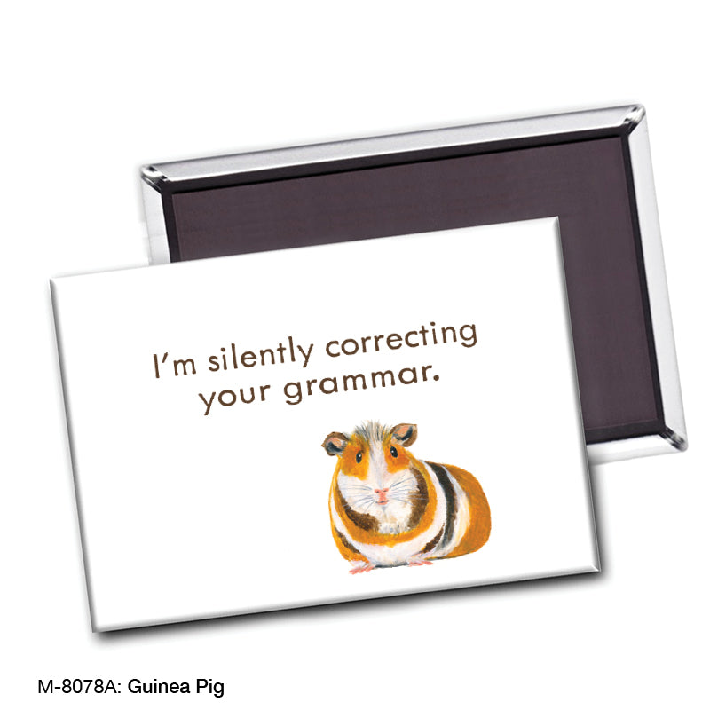 Guinea Pig, Magnet (M-8078A), front, printedcanvas.com