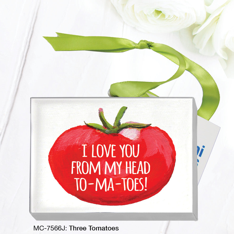 Three Tomatoes, Mini Canvas (MC-7566J), Front, printedcanvas.com