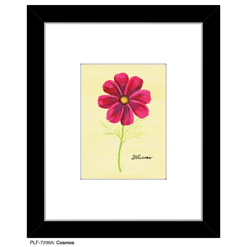 Cosmos, Print (#7298A) - Printed Canvas