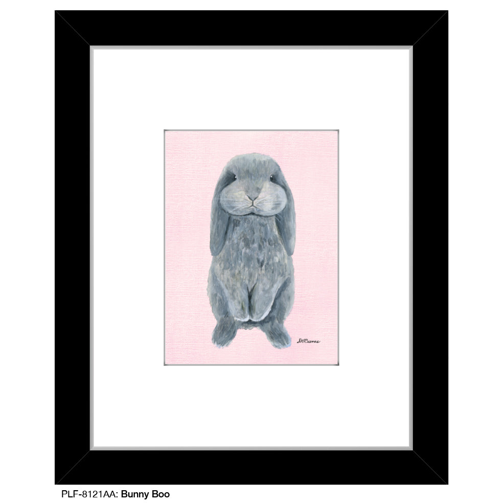 Bunny Boo, Print (#8121AA), Print Matted, www.printedcanvas.com