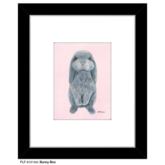 Bunny Boo, Print (#8121AA), Print Matted, www.printedcanvas.com