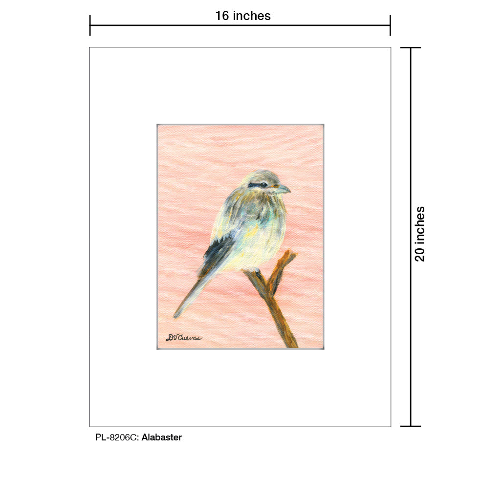 Alabaster, Print (#8206C) - Printed Canvas