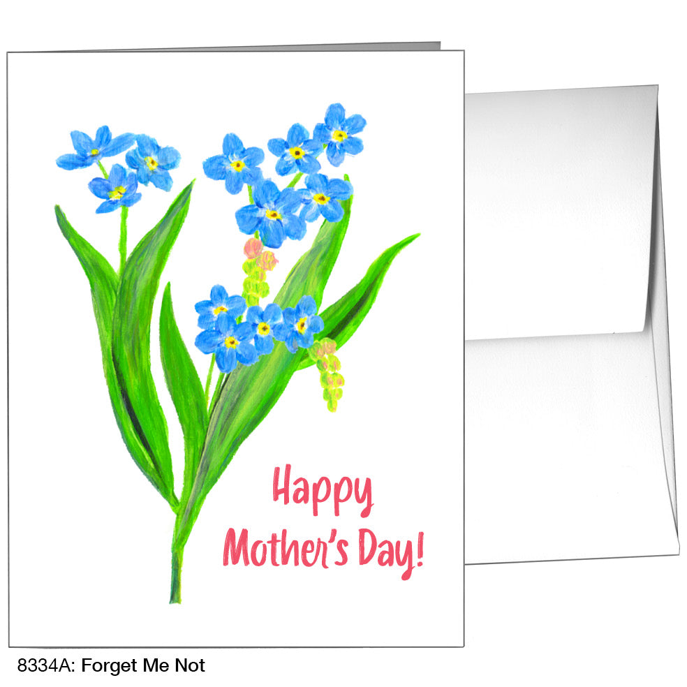 Forget Me Not, Greeting Card (8334A), A2 Card, printedcanvas.com