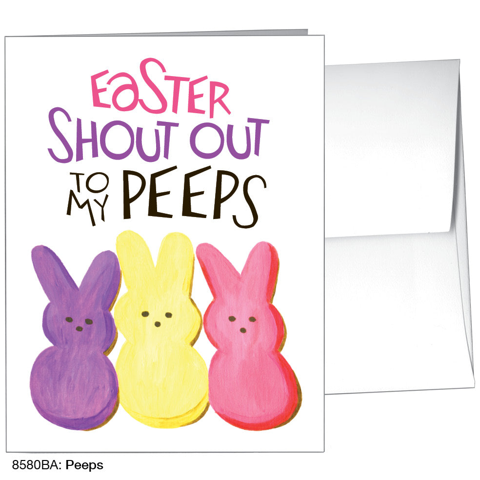 Peeps, Greeting Card (8580BA), A2, printedcanvas.com