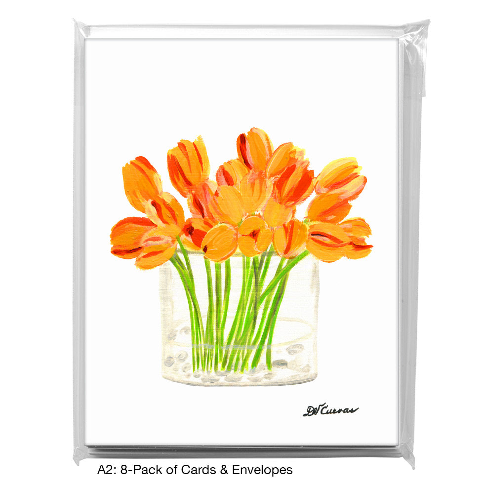 Delicate, Greeting Card (7567A), A2 Card 8-Pack, www.printedcanvas.com
