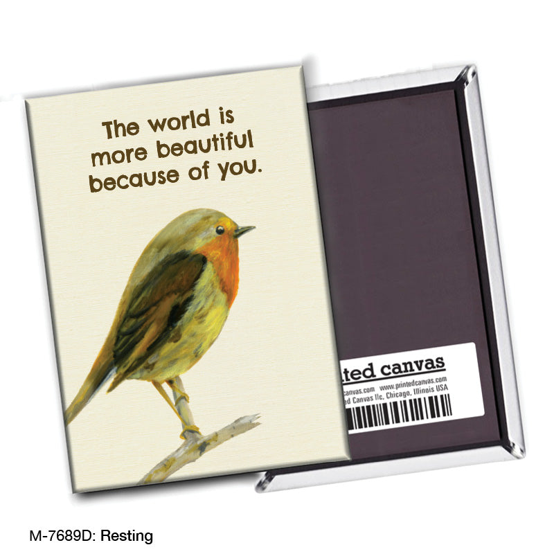 Resting, Magnet (M-7689D), front, printedcanvas.com