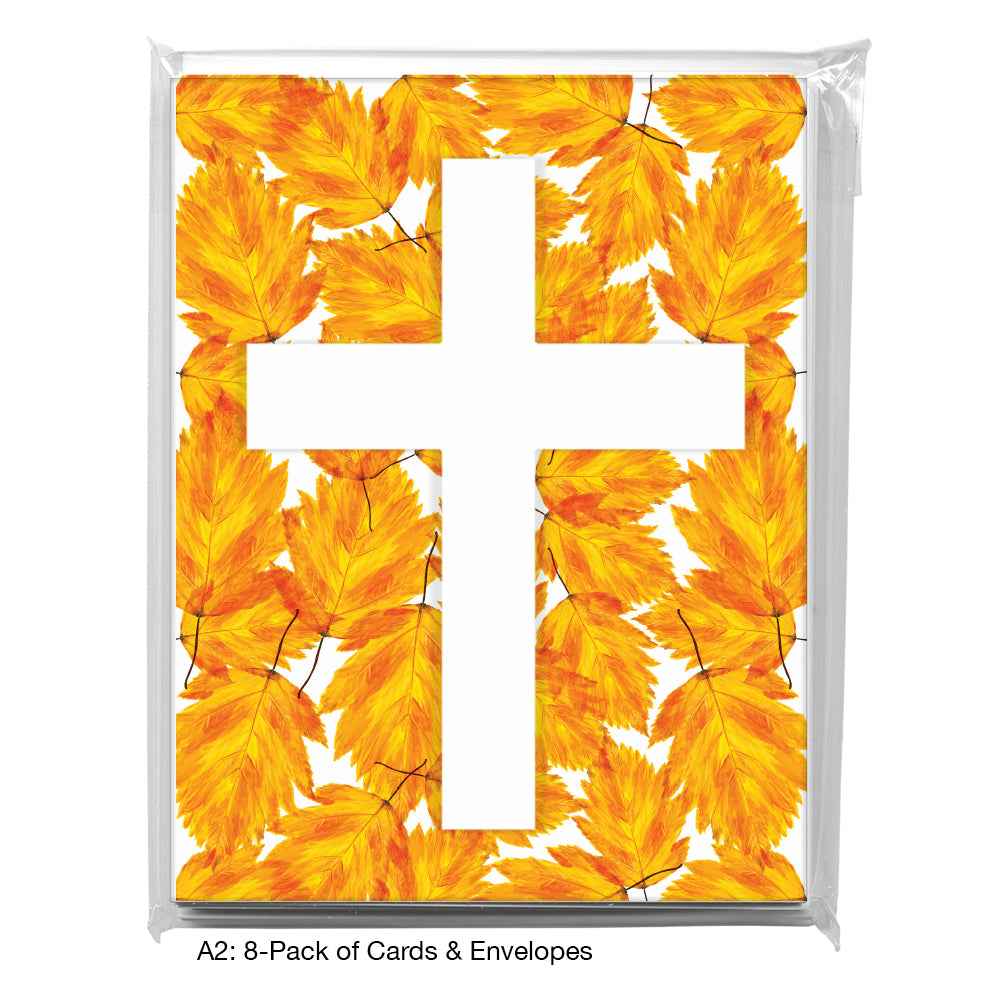 Cross, Greeting Card (8140D), A2 8-Pack, printedcanvas.com