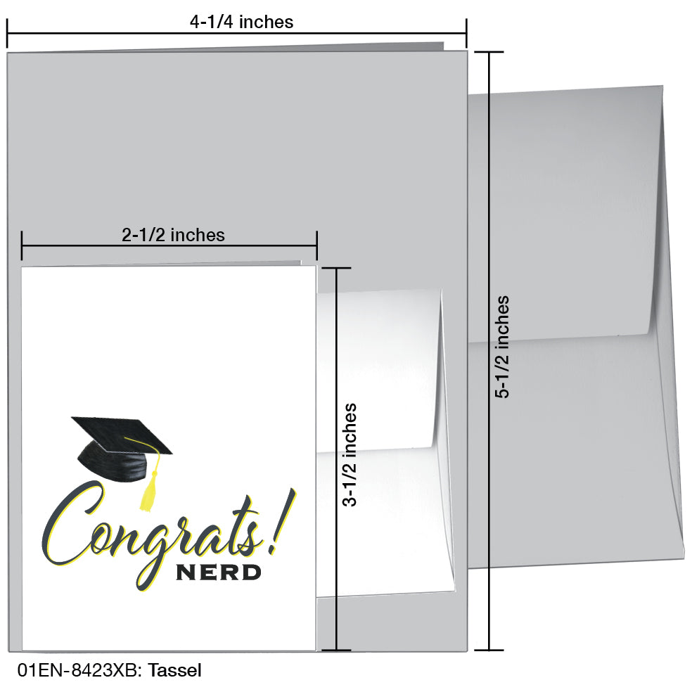 Tassel, Greeting Card (8423XB), Enclosure, www.printedcanvas.com