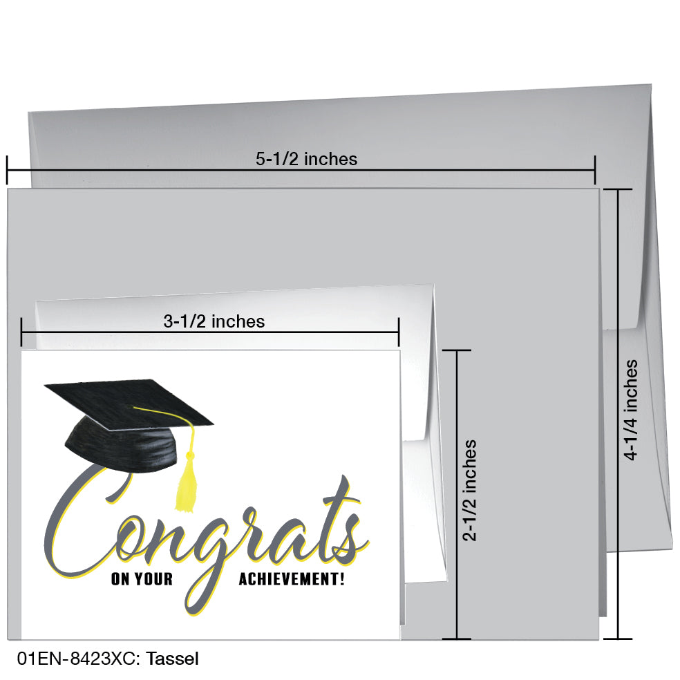 Tassel, Greeting Card (8423XC), Enclosure, www.printedcanvas.com