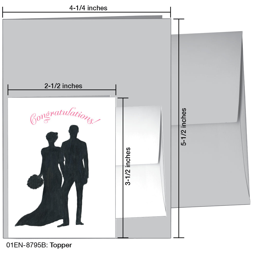 Topper, Greeting Card (8795B), Enclosure, www.printedcanvas.com