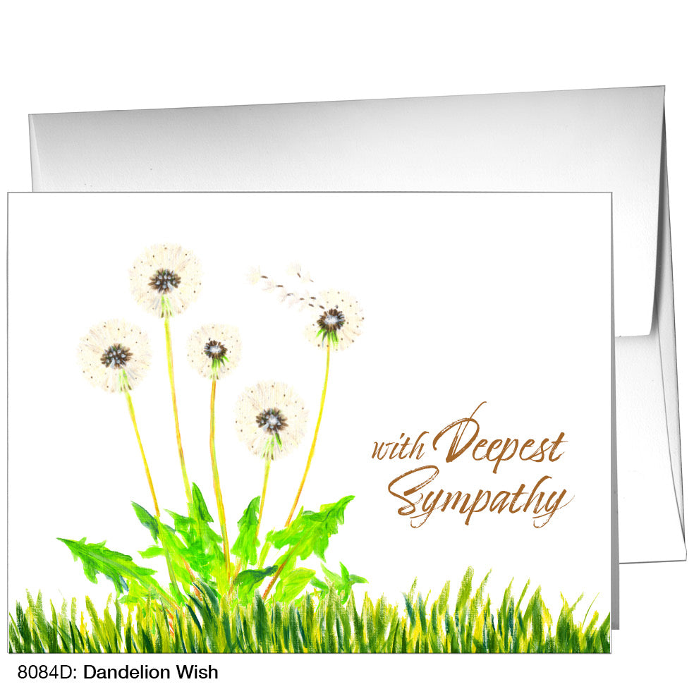 Dandelion Wish, Greeting Card (8084D), A2 Card, printedcanvas.com