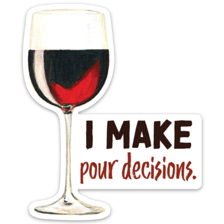 Vino, Sticker (8438GS) - Printed Canvas