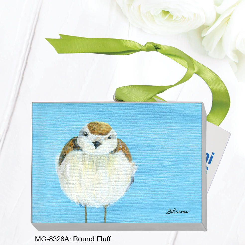 Round Fluff, Mini Canvas (MC-8328A), Front, printedcanvas.com