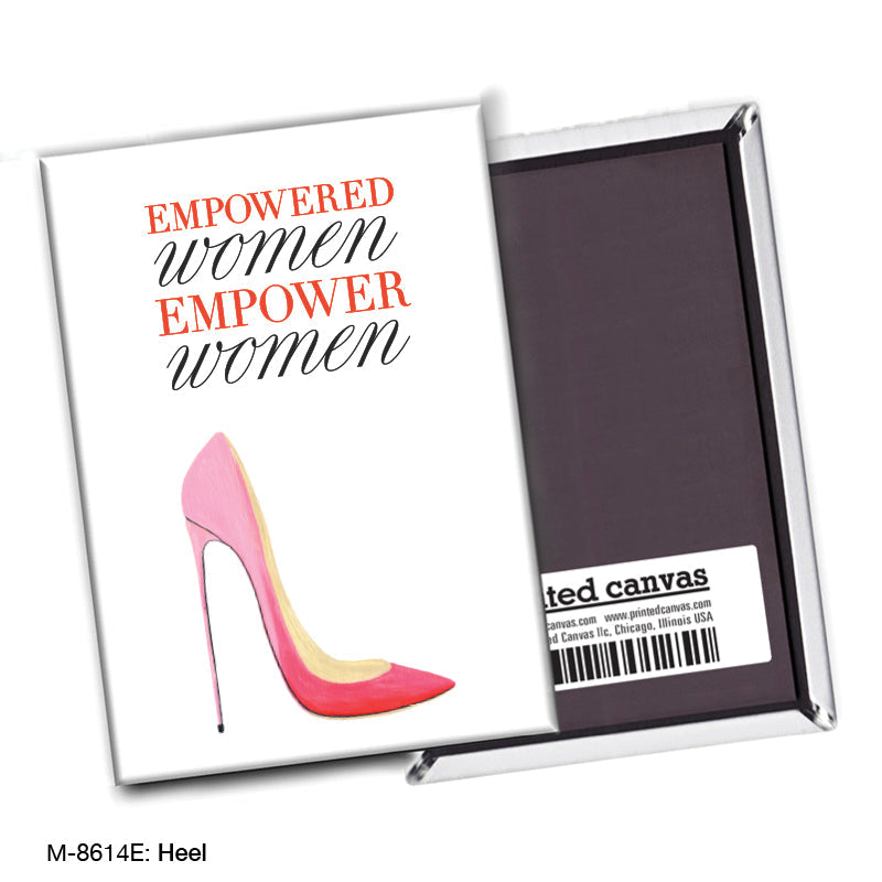 Heel, Magnet (M-8614E), front, printedcanvas.com