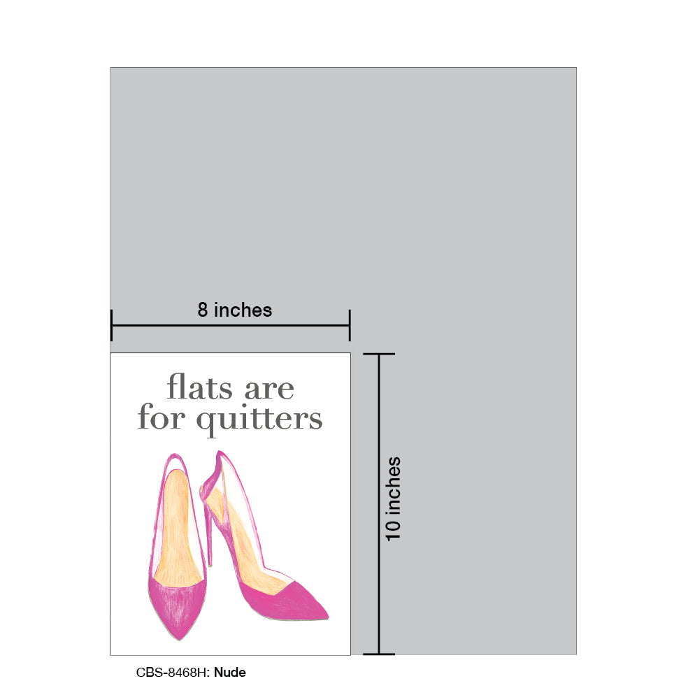 Nude Heel, Card Board (8468H), Card Board: 8x10, printedcanvas.com
