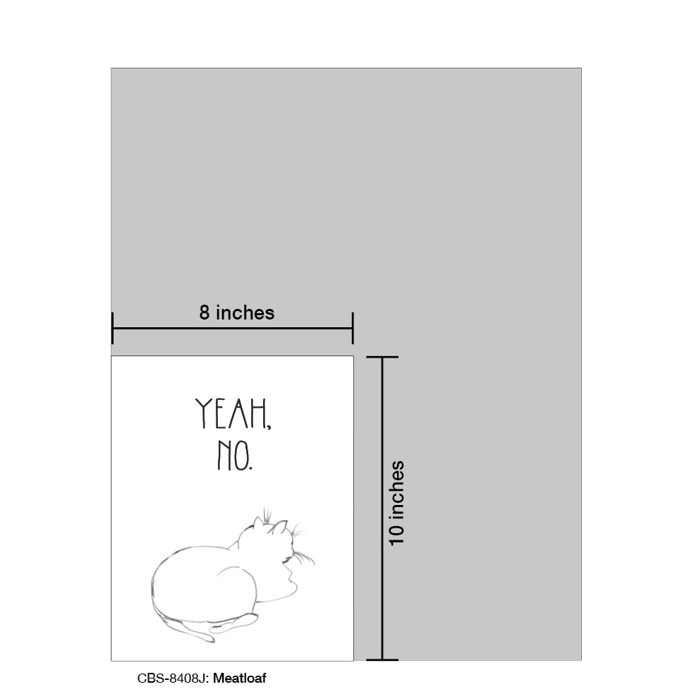 Meatloaf, Card Board (8408J), 8x10 Poster Board, www.printedcanvas.com