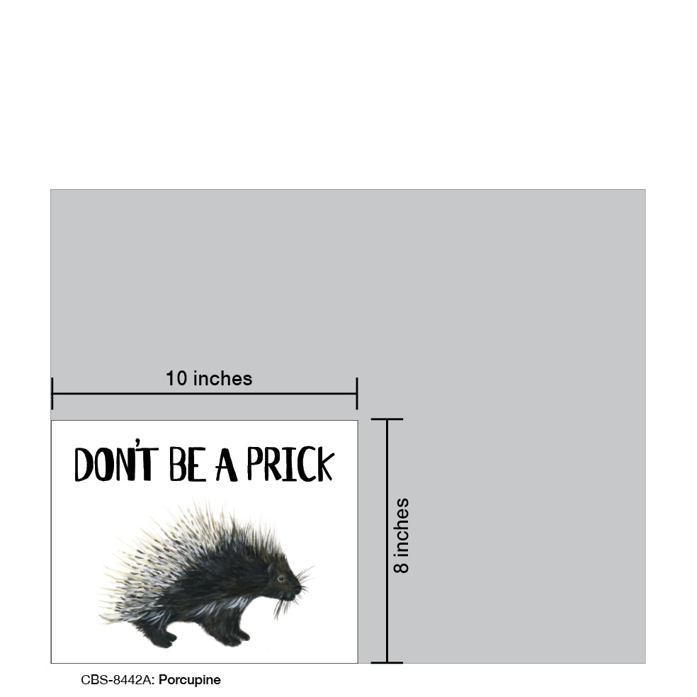 Porcupine, Card Board (8442A), Card Board: 8x10, printedcanvas.com