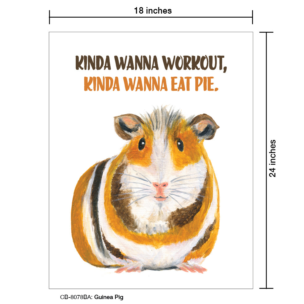 Guinea Pig, Card Board (8078BA), Card Board: 18x24, printedcanvas.com