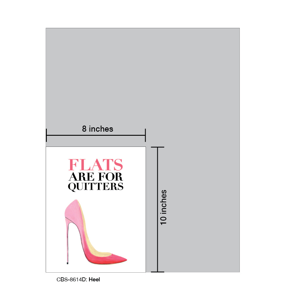 Heel, Card Board (8614D), Card Board: 8x10, printedcanvas.com
