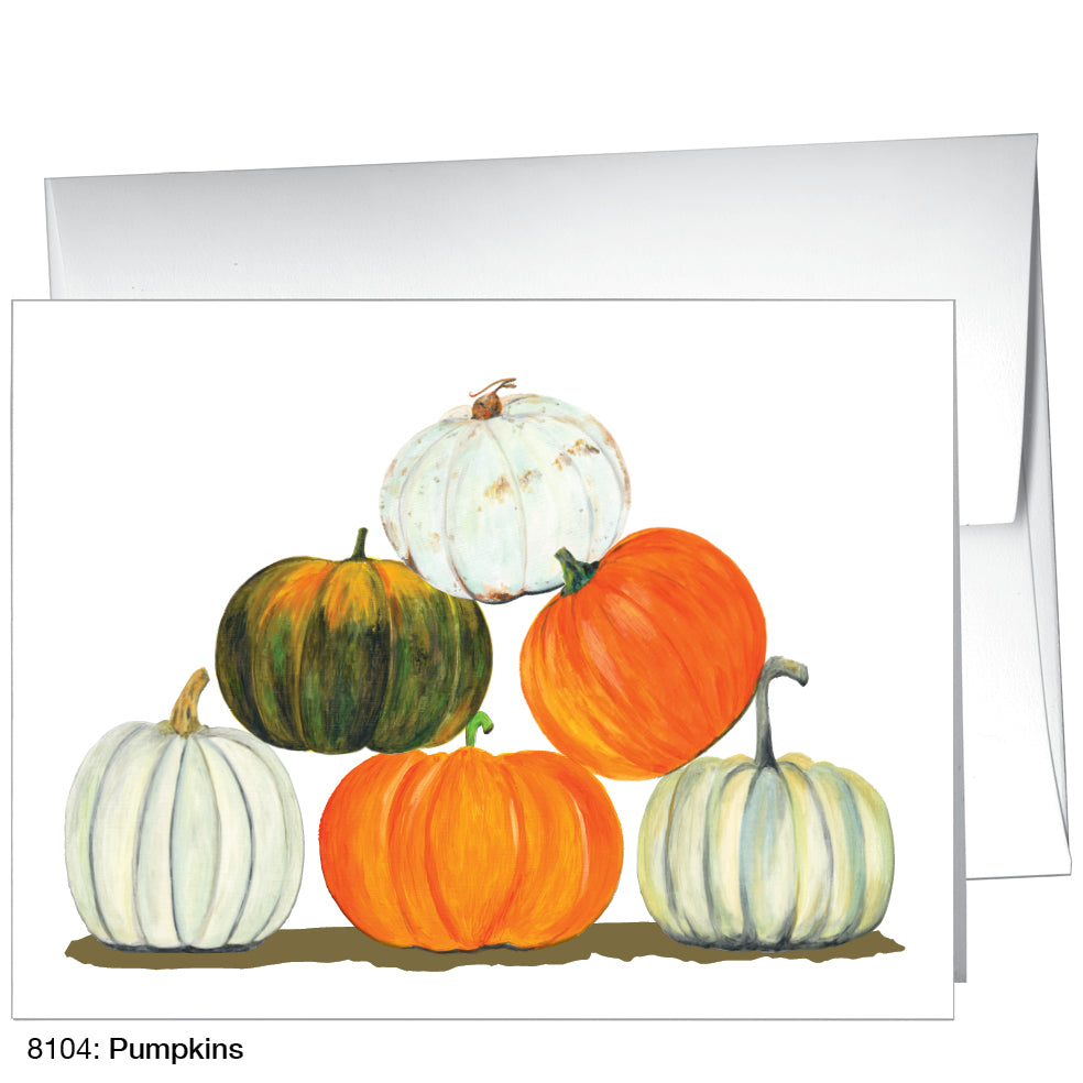 Pumpkins, Greeting Card (8104), A2, printedcanvas.com