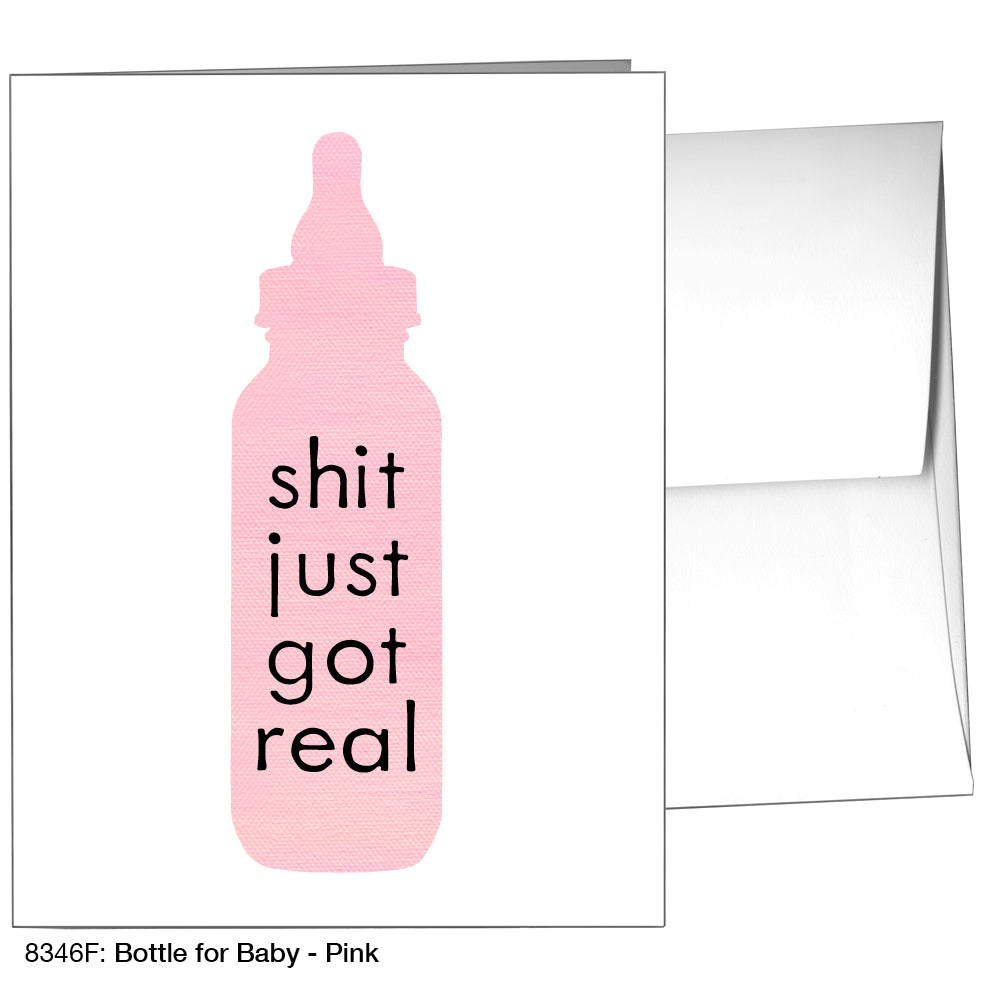 Bottle For Baby, Greeting Card (8346F), A2, printedcanvas.com