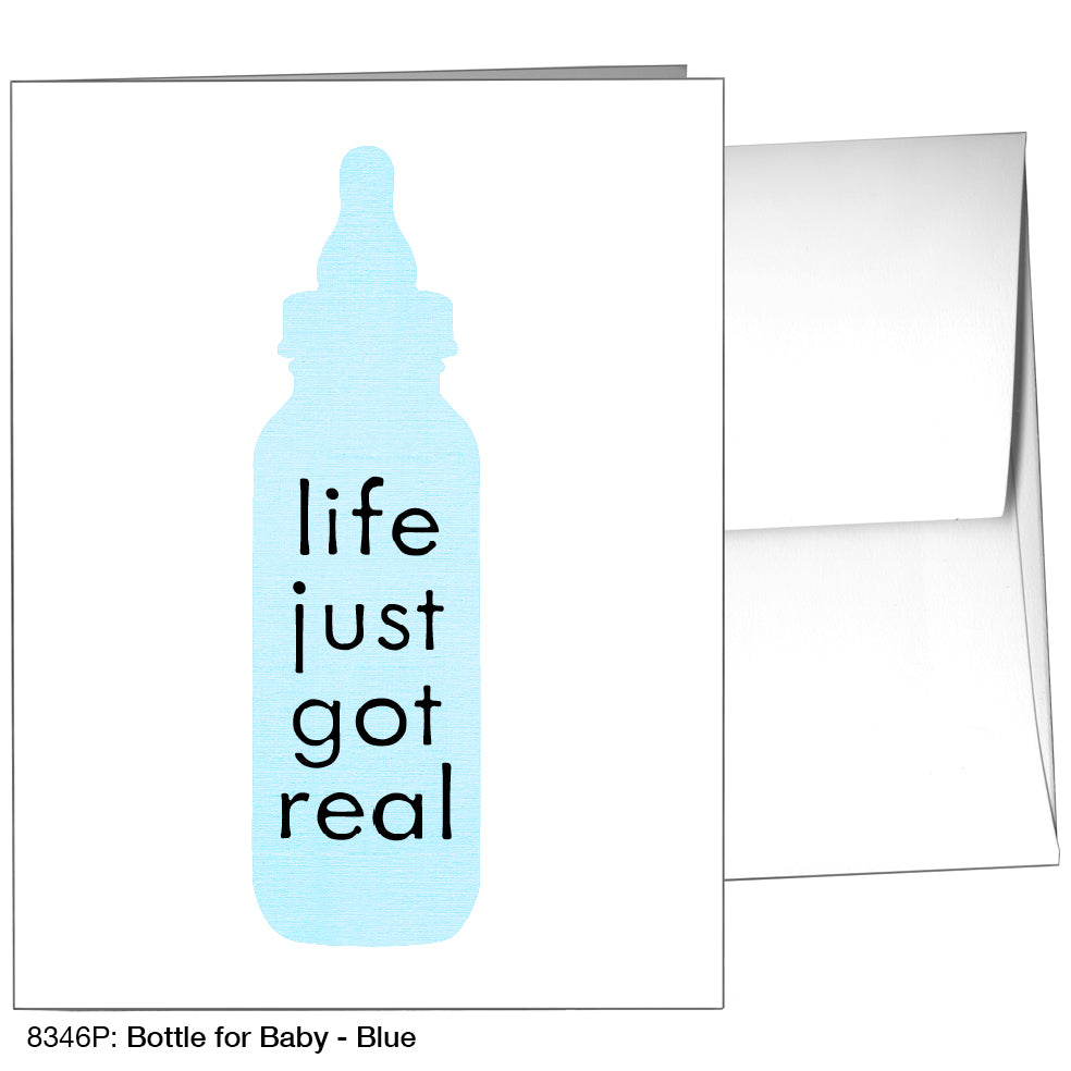 Bottle For Baby, Greeting Card (8346P), A2, printedcanvas.com
