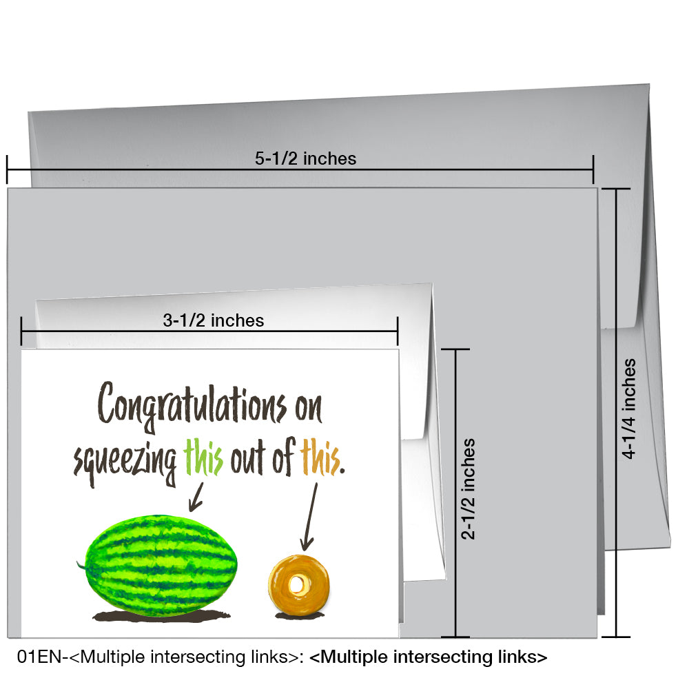 Baby Hole, Greeting Card (8241A), Enclosure, printedcanvas.com