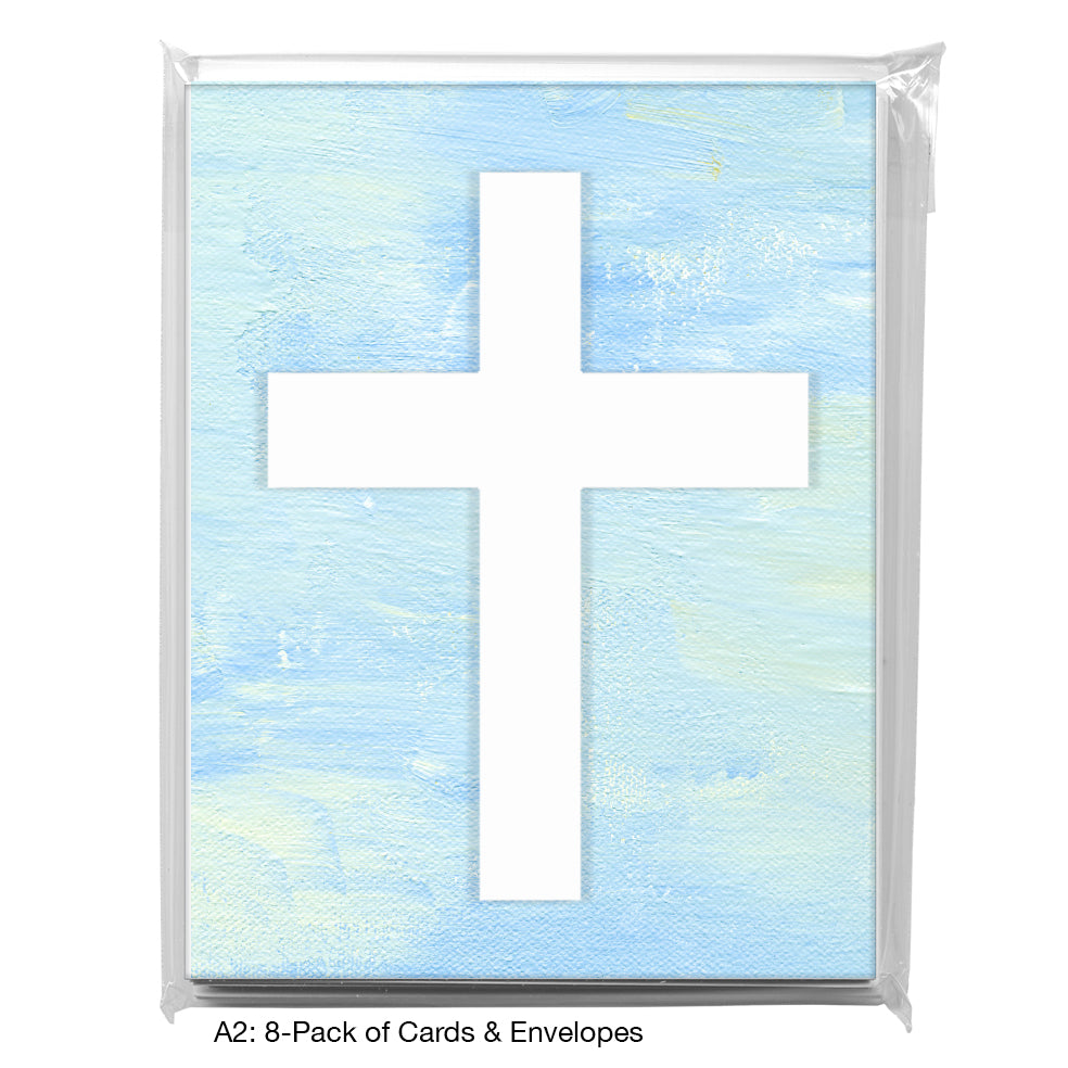 Cross, Greeting Card (8140J), A2 Card 8-Pack, www.printedcanvas.com